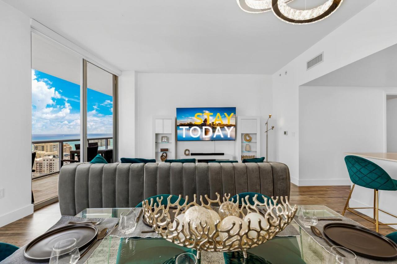 Beachwalk Resort - Penthouse In The Sky 3Bdr And 3Ba Luxury Condo Direct Ocean View Галландейл-Біч Екстер'єр фото